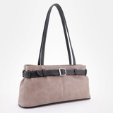 Сумка Саломея 216 македония тауп + черный