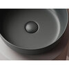 Ceramica Nova Element CN6073MDH Раковина накладная круглая, 35.6x35.6, цвет: темный антрацит матовый