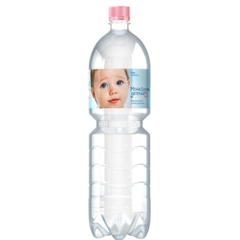 Вода питьевая для детского питания «Монастырская детская» 1,5л 0+