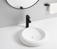 CeramaLux 7031B Раковина накладная 46x46 фото