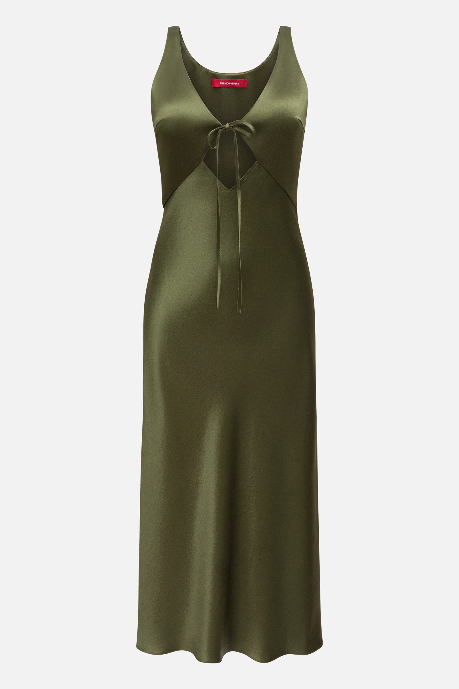 Платье с фигурным лифом