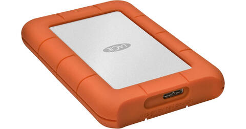 Внешний жесткий диск LaCie 2TB Rugged Mini USB 3.0 Micro-USB 3.1 to USB-C Защищенный HDD