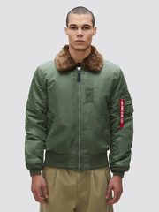 Куртка Alpha Industries B-15 Slim Fit Sage Green (Зеленая)