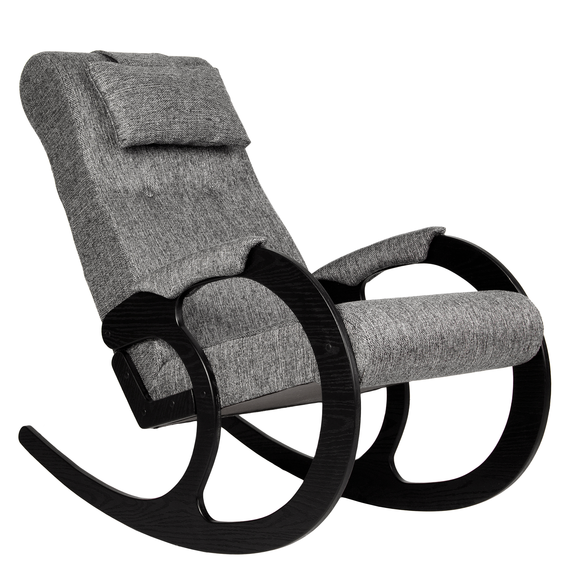 Кресла-качалки Кресло-качалка Блюз Рогожка (Серый) bluz-grey-new-1.jpg