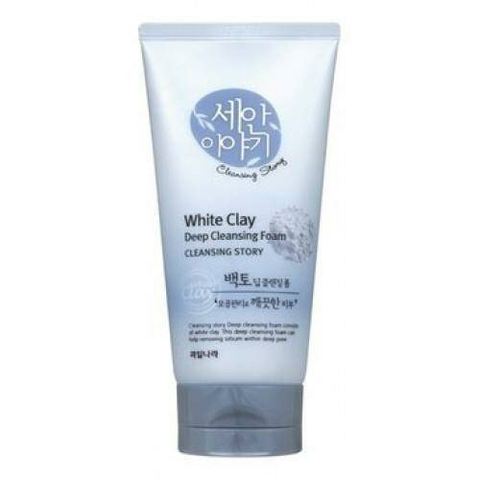 Welcos Kwailnara Cleansing Story Пенка для умывания с белой глиной Cleansing Story Foam Cleansing (White Clay)