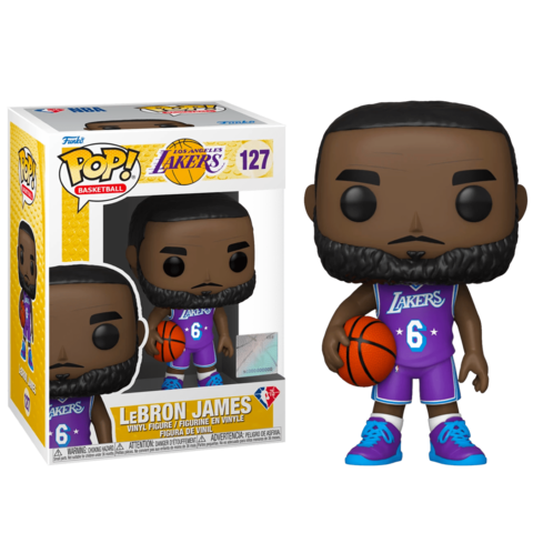 Фигурка Funko POP! NBA. LA Lakers: LeBron James (127) (Б/У)
