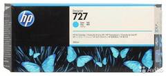 Картридж HP №727 F9J76A голубой HP DesignJet T930, T1530, T2530 (300 мл)