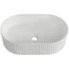BelBagno BB1497 Раковина керамическая накладная, овальная BB1497, 500x320x120