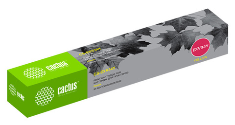 Картридж Cactus CS-EXV34Y