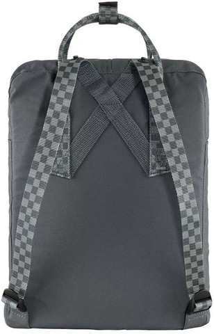 Картинка рюкзак городской Fjallraven Kanken 046-904 Super Grey-Chess Pattern - 2