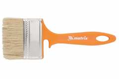 83391 Кисть флейцевая для фасадных работ, 70х12 мм, натуральная щетина, пластиковая рукоятка Matrix
