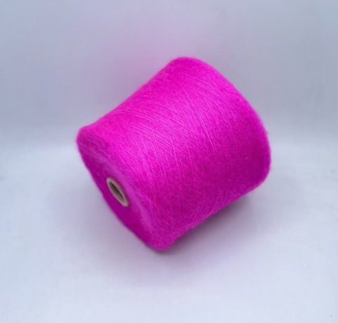 FILCOM (пр.Италия), art.Aurora, 850м/100 гр. 70% Суперкидмохер 30%Шелк , цвет-Ярко-розовый арт-31283