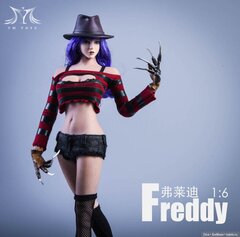 Фигурка Фредди Крюгер девушка масштаб 1/6 YMTOYS