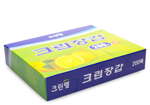 Перчатки одноразовые полиэтиленовые 23.5см*28см, 200шт