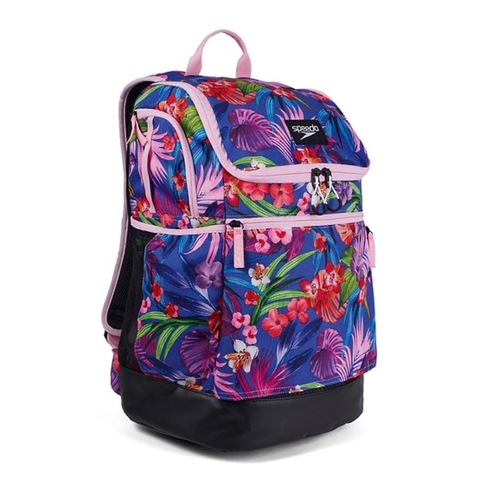 Рюкзак Speedo TEAMSTER 2.0 35L AU MULTI FLOWERS BLUE/GREEN
