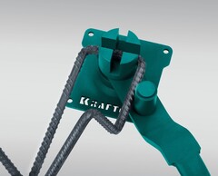 KRAFTOOL 14 EC, острый гиб, на подшипнике, ручной станок для гибки арматуры (23304)