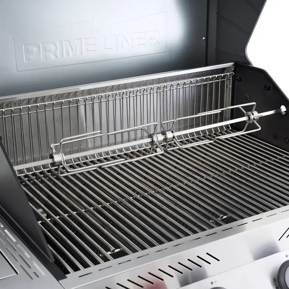 Газовый гриль PRIMELINER S-class 4B комплектация DELUXE