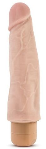 Телесный вибратор Cock Vibe 14 - 20,3 см. - Blush Novelties Dr. Skin BL-11383