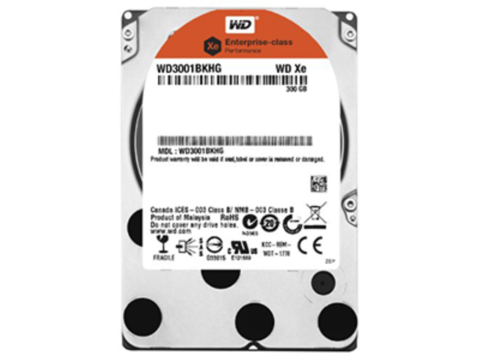 Жесткий диск 300Gb SAS Western Digital S25, WD3001BKHG