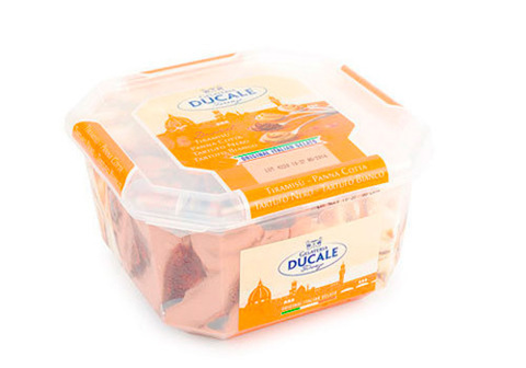 Мороженое "Тирамису, Панна котта, Тартуфо, Тартуфо бьянко" Ducale, 500г