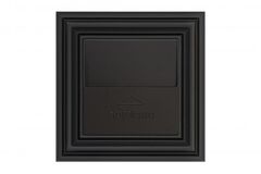 Карточный выключатель для гостиниц матовый черный LIREGUS RETRO