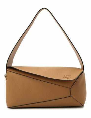 Сумка Loewe Puzzle Hobo коричневый