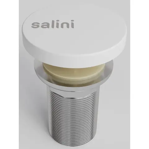 16231WM Salini Донный клапан  для раковины D502 "Up&Down"для Armonia/Gloria 312, S-Stone, цвет: белый матовый