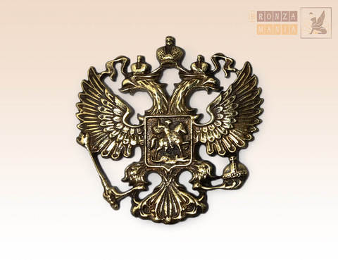 накладка Герб России 4,5х4,5 см