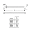 Ideal Standard Contour 21 S6453AC Поручень для ванны