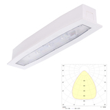 Встраиваемый светильник аварийного освещения для высоких потолков Suprema LED SOH PT IP54 Intelight