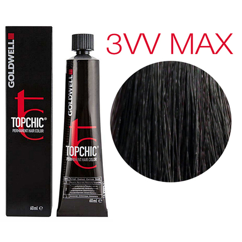 Goldwell Topchic 3VV MAX (чернослив) - Стойкая крем-краска