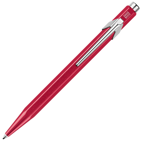 Caran d’Ache Office 849 Pop Line - Metallic Red, шариковая ручка, M