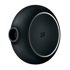 Воздушный клиторальный стимулятор с вибрацией Satisfyer Pro To Go 3, черный