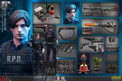 Резидент Ивел фигурка 1/12 Офицер R.P.D. Версия S