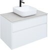 Aquanet 242268 Тумба Nova Lite 90 2 ящ. цв.бел. глянец (242268)