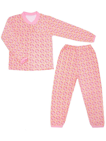 642-1 пижама детская, розовая