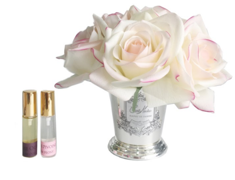 Букет роз ароматизированный и 2 спрея Cote Noire Seven Rose Pink blush Pink box