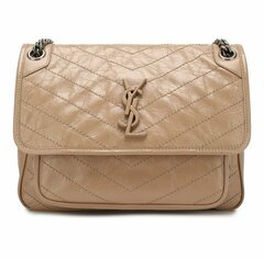 Сумка Saint Laurent Niki Medium светло-коричневый