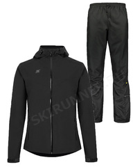 Костюм мембранный Noname Camp 19 UX Endurance Black унисекс с прямыми брюками