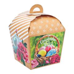 Коробка складная «Счастливой Пасхи», 17х17х26 см