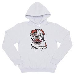 Толстовка "Американский бульдог - портрет"