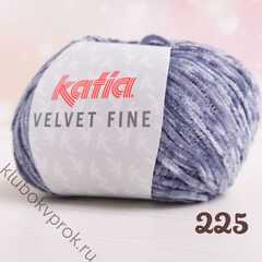 KATIA VELVET FINE 225, Холодный серый