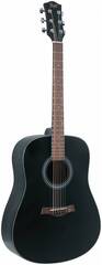 Гитара акустическая шестиструнная FLIGHT D-175 BK