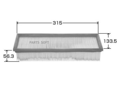 Фильтр  воздушный  VIC  A-2017