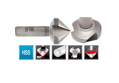 Зенковка ц/х 90° 20,0мм HSS 3z L47мм d10мм Bucovice(CzTool) 741200