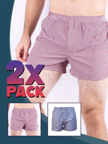 Трусы мужские, шорты укороченные 2 шт SWAN Style-2