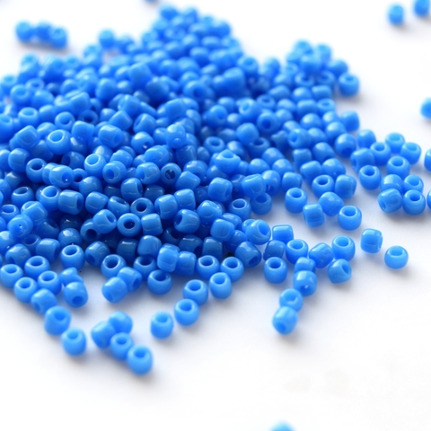 Бисер Тохо круглый 11/0 0043D темно-голубой/Toho round