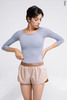 Little low-rise shorts | chameleon_sand