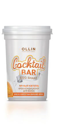 OLLIN крем-кондиционер для волос яичный коктейль блеск и восстановление волос 250мл