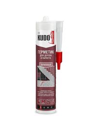 Герметик акриловый для дерева и паркета KUDO белый 280 мл